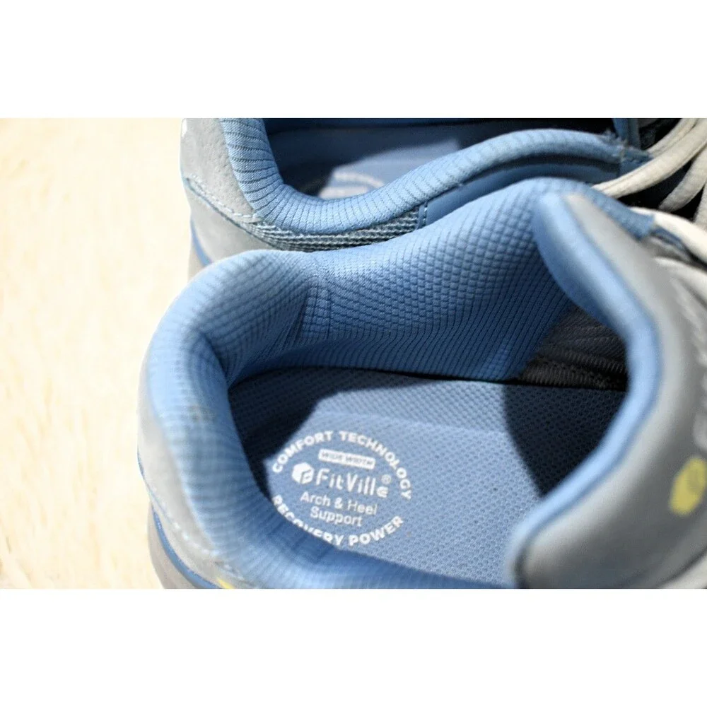 FitVille Rebound Core Comfort Walking Shoe Flat Feet - Women's Size 10.5 WIDE